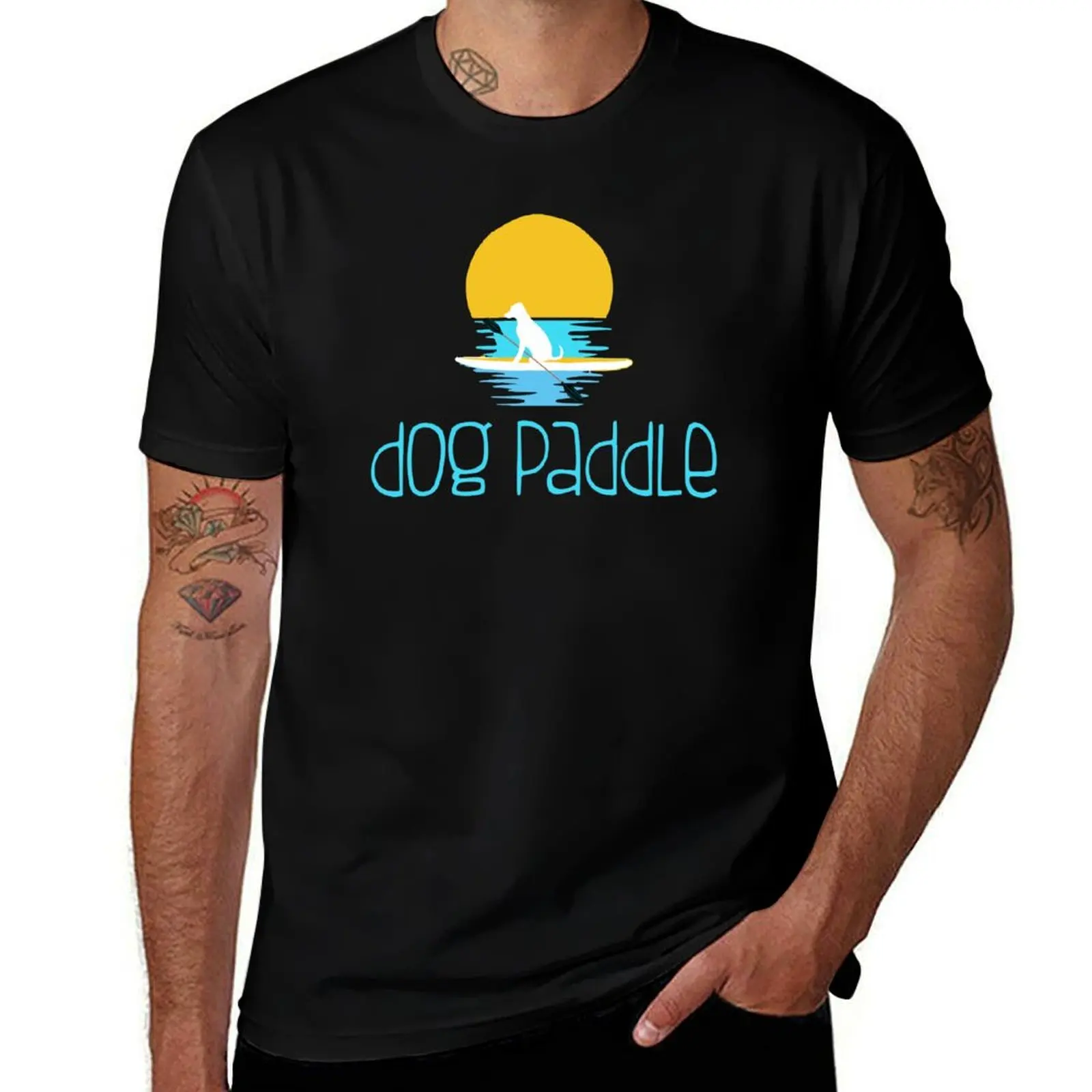 

DOG PADDLE T-Shirt shirts graphic customs design your own custom t shirt essential t shirt mens tall t shirts