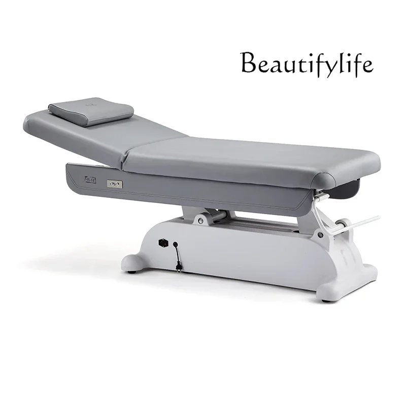 

beauty salon, body tattoo massage folding bed Electric intelligent beauty bed, special lift bed for