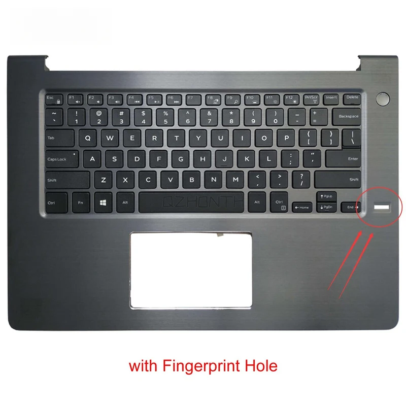 A+New For Dell Vostro 5468 V5468 Palmrest Upper Case w/ Backlit Keyboard 0D9GDC