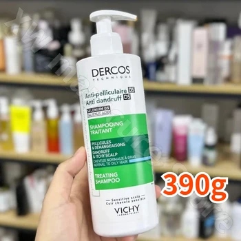 Vichy 녹색 병 샴푸, 기름기 많은 모발 관리, 가려움증 개선, 두피 진정 샴푸, 390ml  Best5