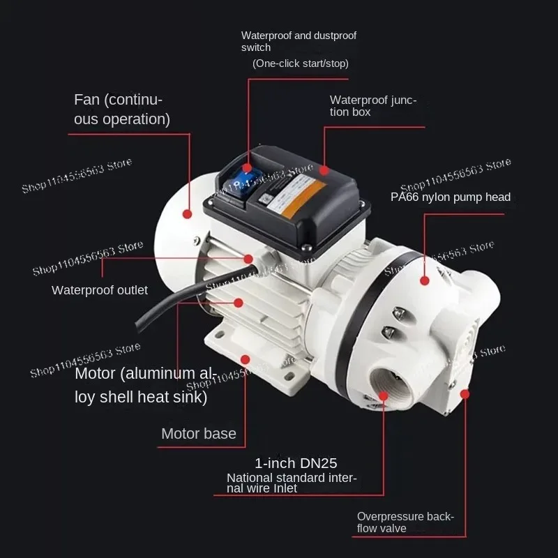 

Large Flow Corrosion-Resistant Diaphragm Pump | Acid & Alkali Proof Self-Priming Chemical Transfer Pump