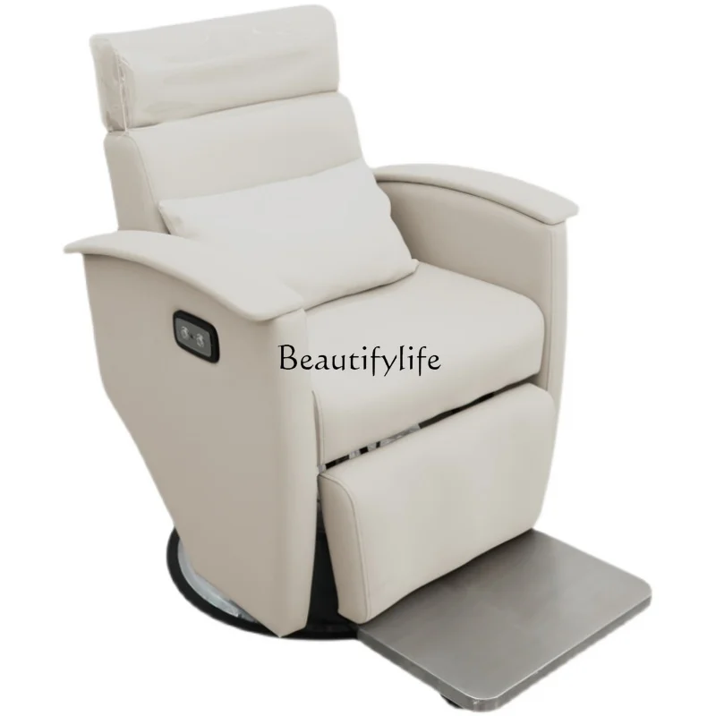 

Electric Reclining Hair Care Chair Hot Dyeing Beauty Salon Care Chair