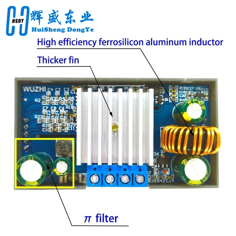 ZK-4KX DC DC Buck Boost Converter CC CV 0.5-30V 4A 5V 6V 12V 24V Power Module Adjustable Regulated laboratory power supply