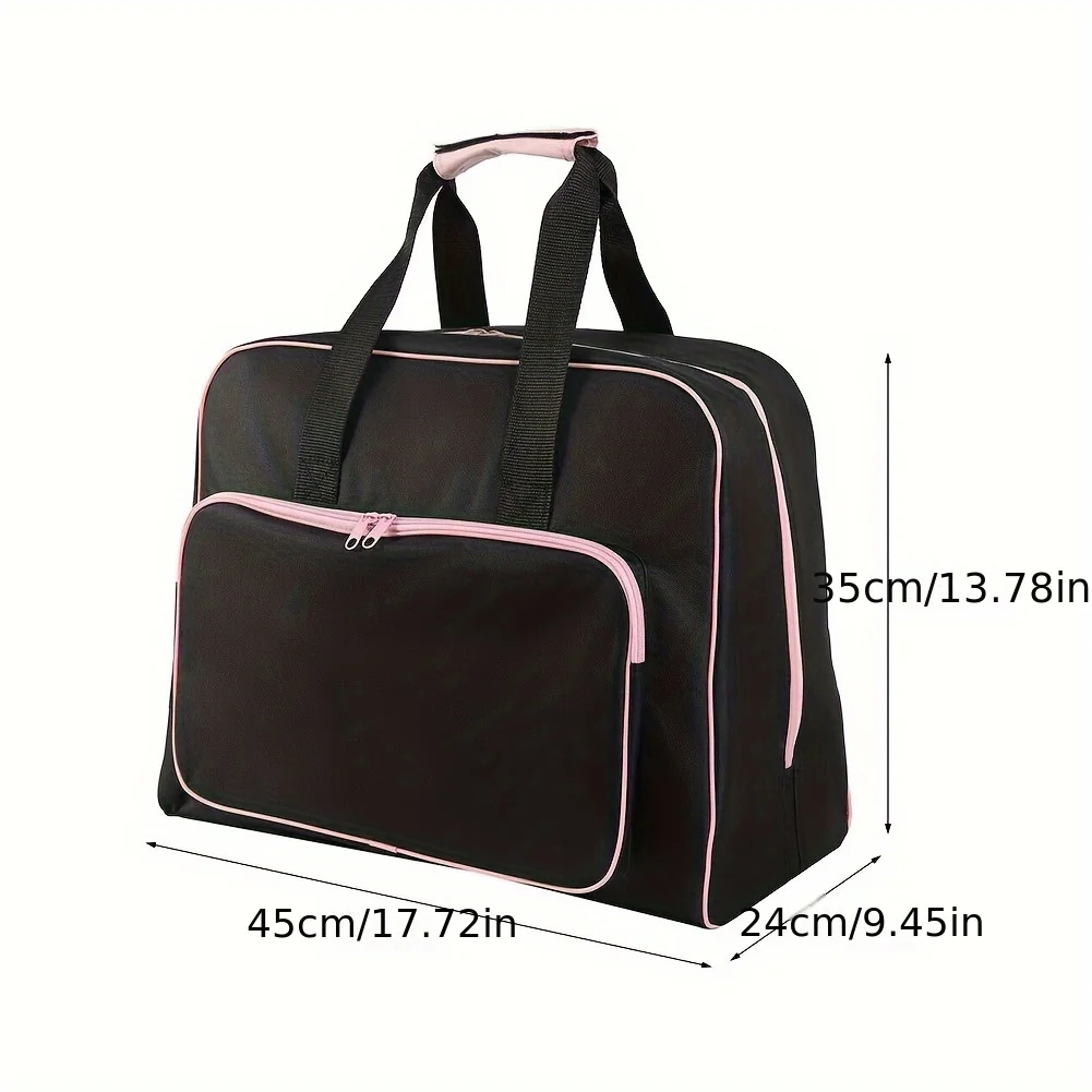 Sewing Machine Bag, Home Sewing Machine Carry Case, Portable Travel Tote Bag, Multifunctional Dustproof Bag, Compatible with Mos