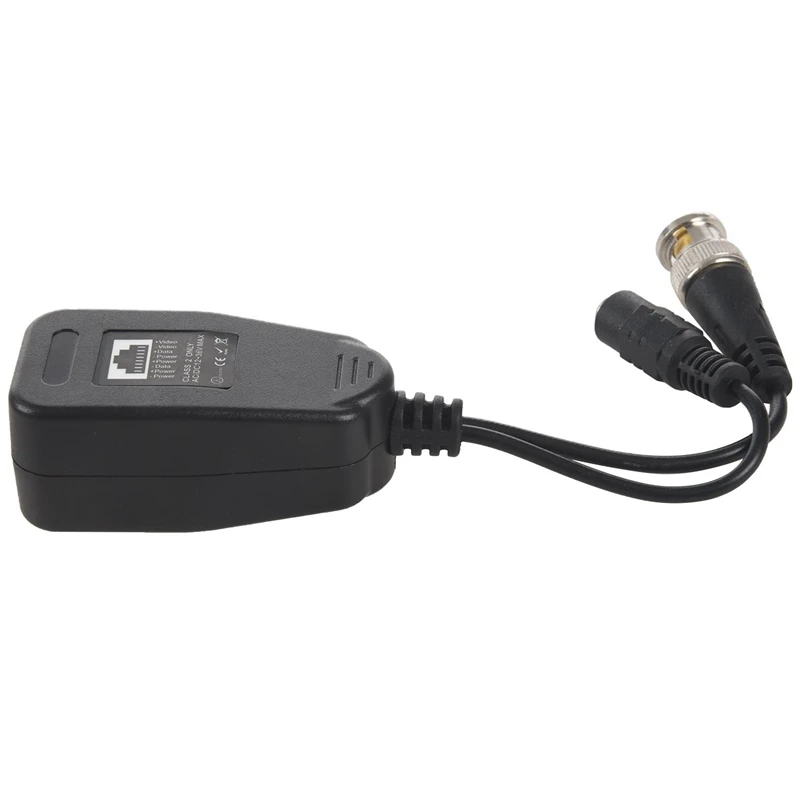 HD-CVI/TVI/AHD пассивный видеотрансмиттер с разъемом питания и RJ45 CAT5 8 пар