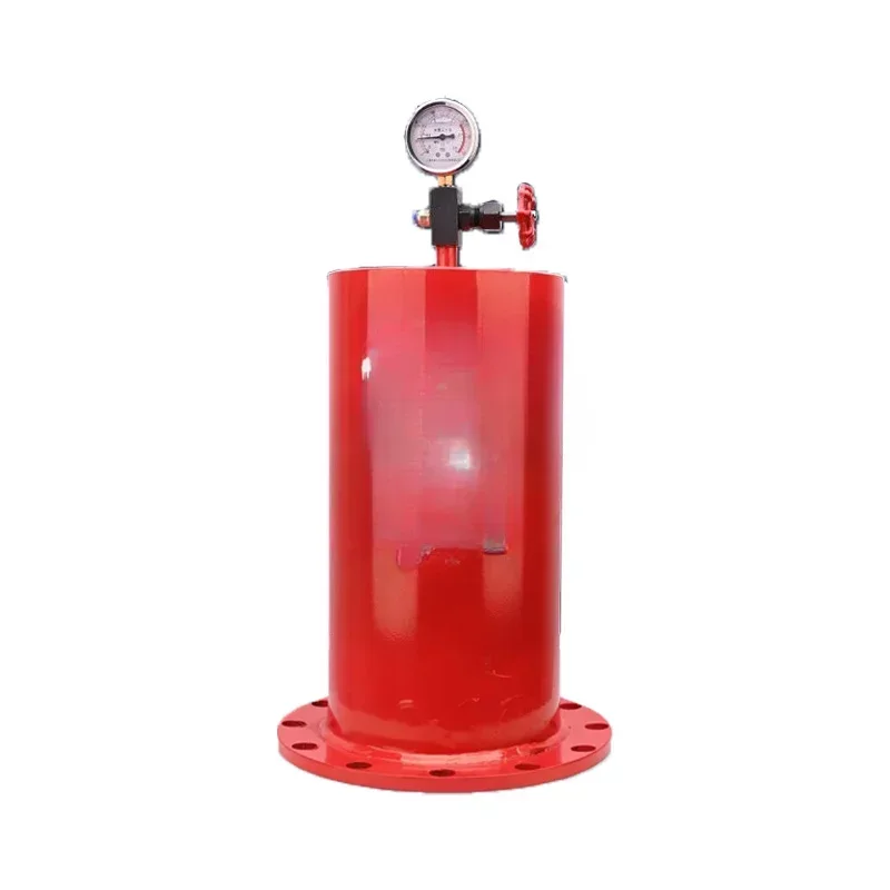 Carbon steel water hammer absorber, flanged piston water hammer remover