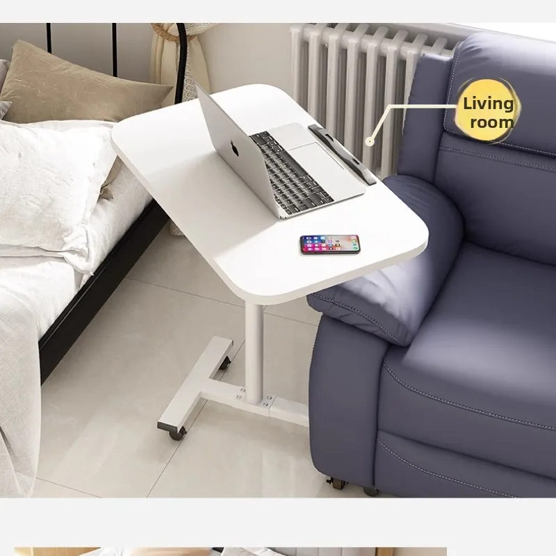 Multi-Functional Folding Small Table Movable Bedside Desk for Children's Reading & Writing Dormitory Home Side Table