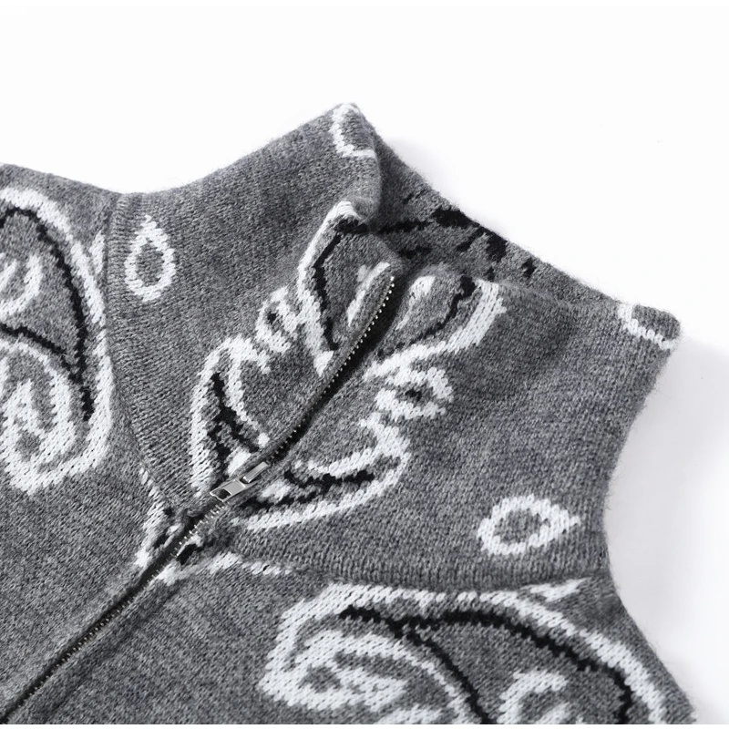 Knitted Jacquard Female Cardigan Sweater Zipper Loose Lapel Pocket Fashion Lady Sweaters 2026 Spring Street Long Sleeve Coat Top 9 S9cdc45ad83f24e20b07040c3c9a39f87d