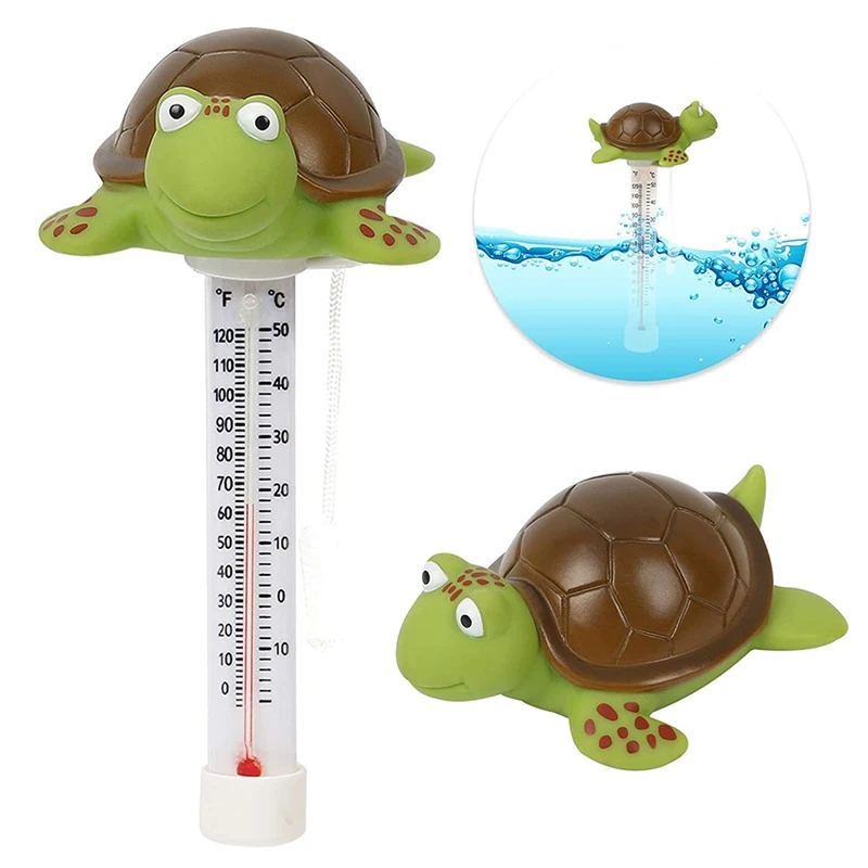 Floating Pool Thermometer Pond Water Thermometer Shatterproof Baby Pool Thermometer For Outdoor And Indoor Pools Spas Bathtubs