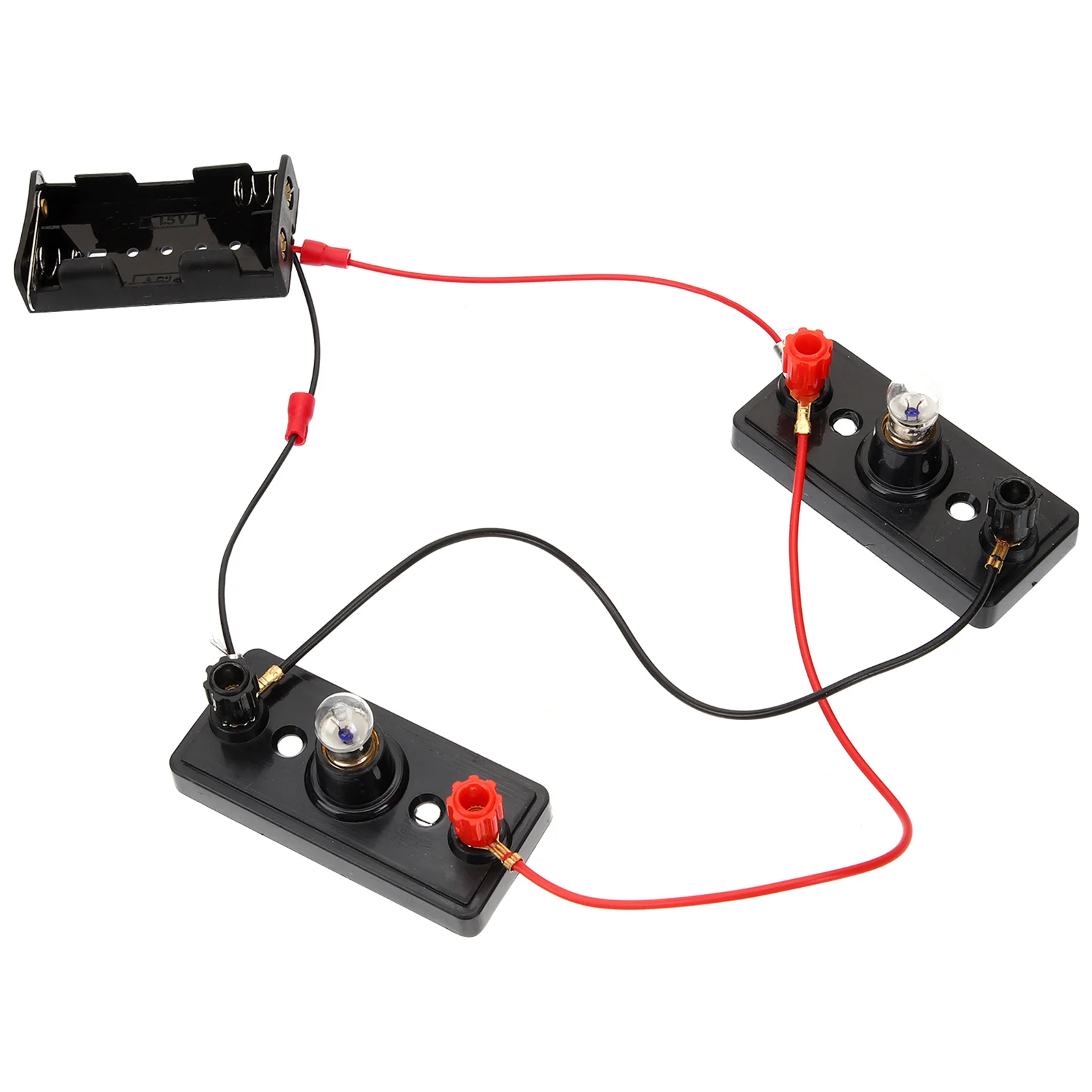 1Set Electrical Circuit Experiment Kit Durable Material DIY Science Hands-on Learning Tools for Elementary Science