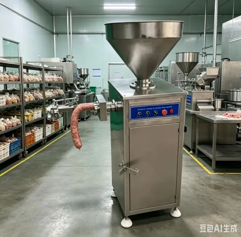 Volume Sausage Filling System with Pneumatic Drive for Meat Shops Pneumatic Quantitative Sausage Filling Machine Customized
