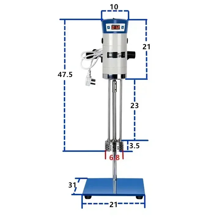 Best Seller First High Pressure 40L High-speed Shearing Dispersing Emulsifier For Laboratory Use