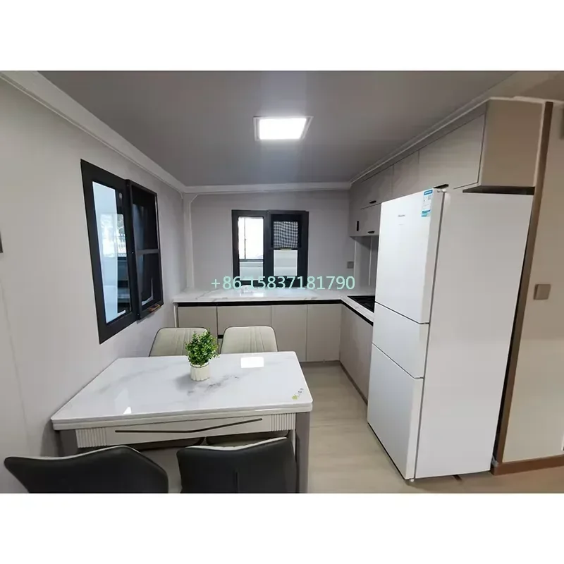 New Arrival Expandable Container House Portable Folding Home Container Foldable Prefab Mobile Fold Out House Container as Office