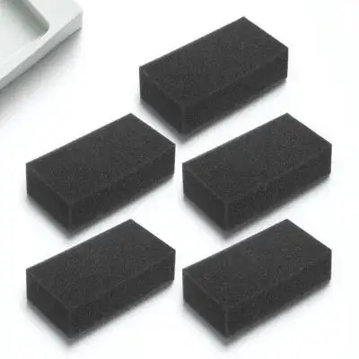 5 Stuks Haar Spons Kapsel Reinigingsborstel Multifunctionele Nek Stofdoek Draagbare Barbershop Salon Baard Sweep Borstel Voor Ontharing