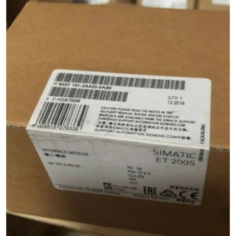

1PC Original 6ES7151-3AA23-0AB0 New In Box