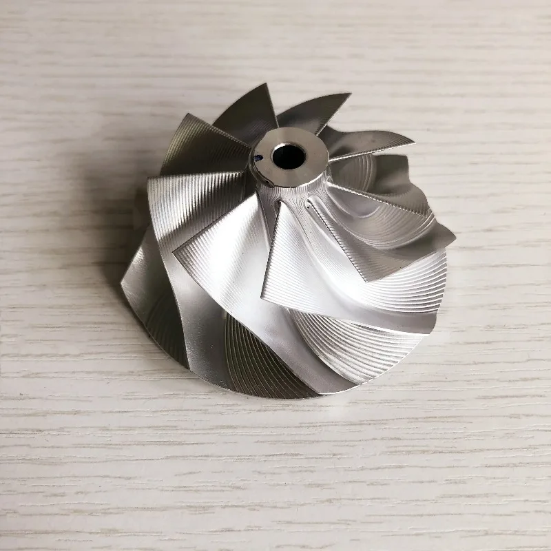 GTX3582 GEN ll point milling 58.23/76.43mm 9+0 blades turbo milling/aluminum 2618/billet compressor wheel