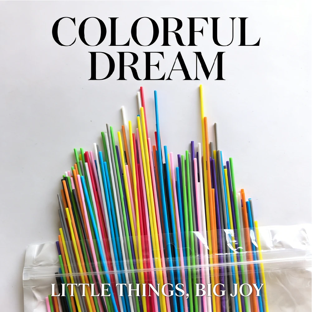 SUNDI®10 Colors PCL 3D Pen Filament 1.75mm Low Temperature Refills, 260 Pack, Compatible with 3Doodler Start+