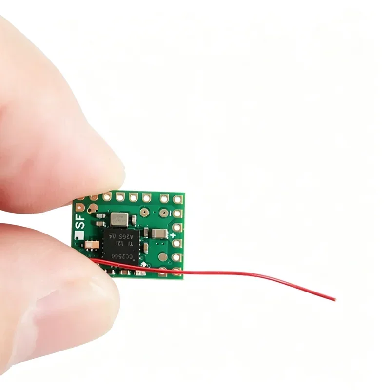 MXR62-X V3.0 RC Receiver, Integrated 5A Brushed Speed Controller, Multi-Protocol Optional for Micro Fixed Wing