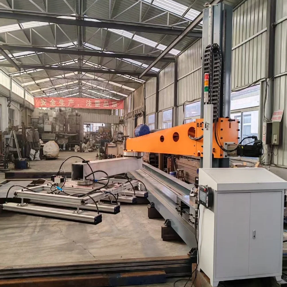 Moving Robotic Arm Automatic Palletizing Machine with Motor 1 kW Power High-Speed Movement (5001-6000mm/s)
