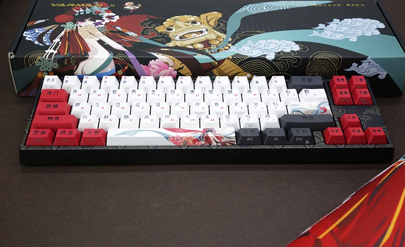 Varmilo Beijing Opera Miya68-Pro Mechanical Keyboard Bluetooth Wireless Cherry Switch Capacitive V2 Switch