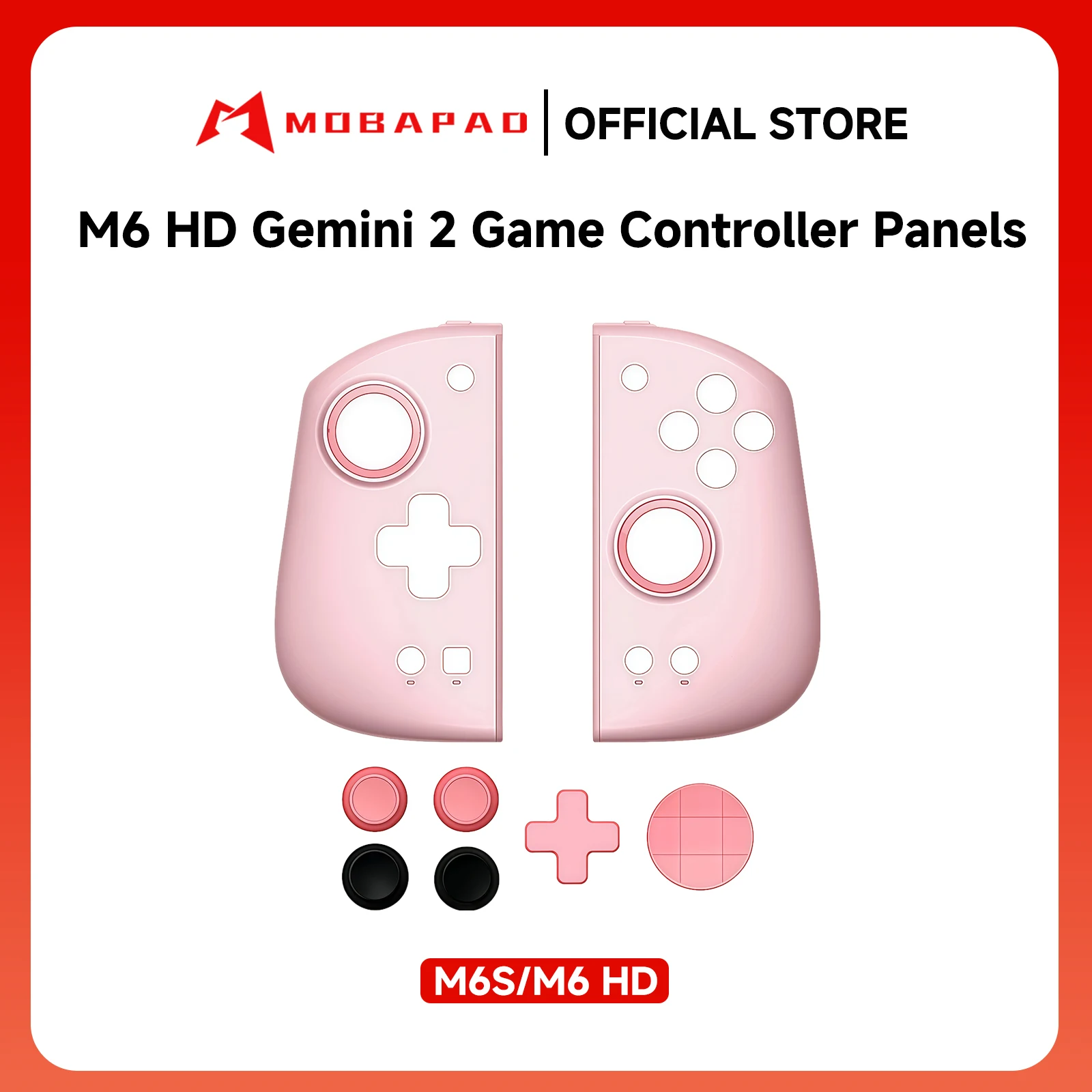 

MOBAPAD M6S / M6 HD Gemini 2 Game Controller Panels Cover For Ninteno Switch / Switch OLED Left&Right Handle Grip Joypad