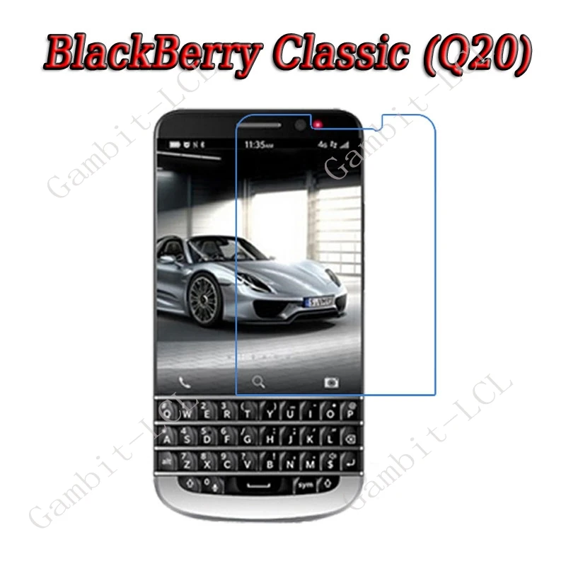 Für BlackBerry KEY2 LE KEYone (DTEK70, Mercury) Classic Q20 Q10 HD Soft Hydrogel Film Vollständige Displayschutzfolie