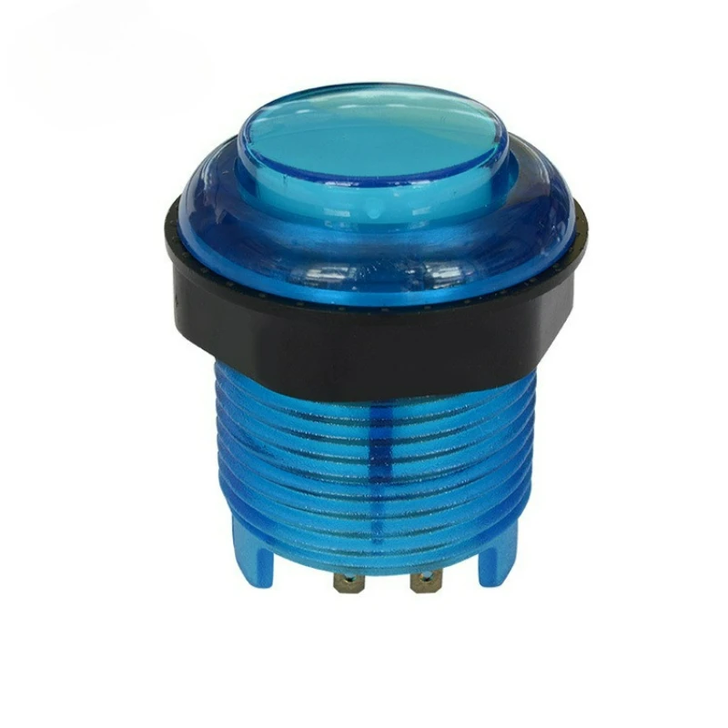 28mm LED Arcade Button 24mm Round Switch for Fighting Game Machine Parts Coin Operated Games