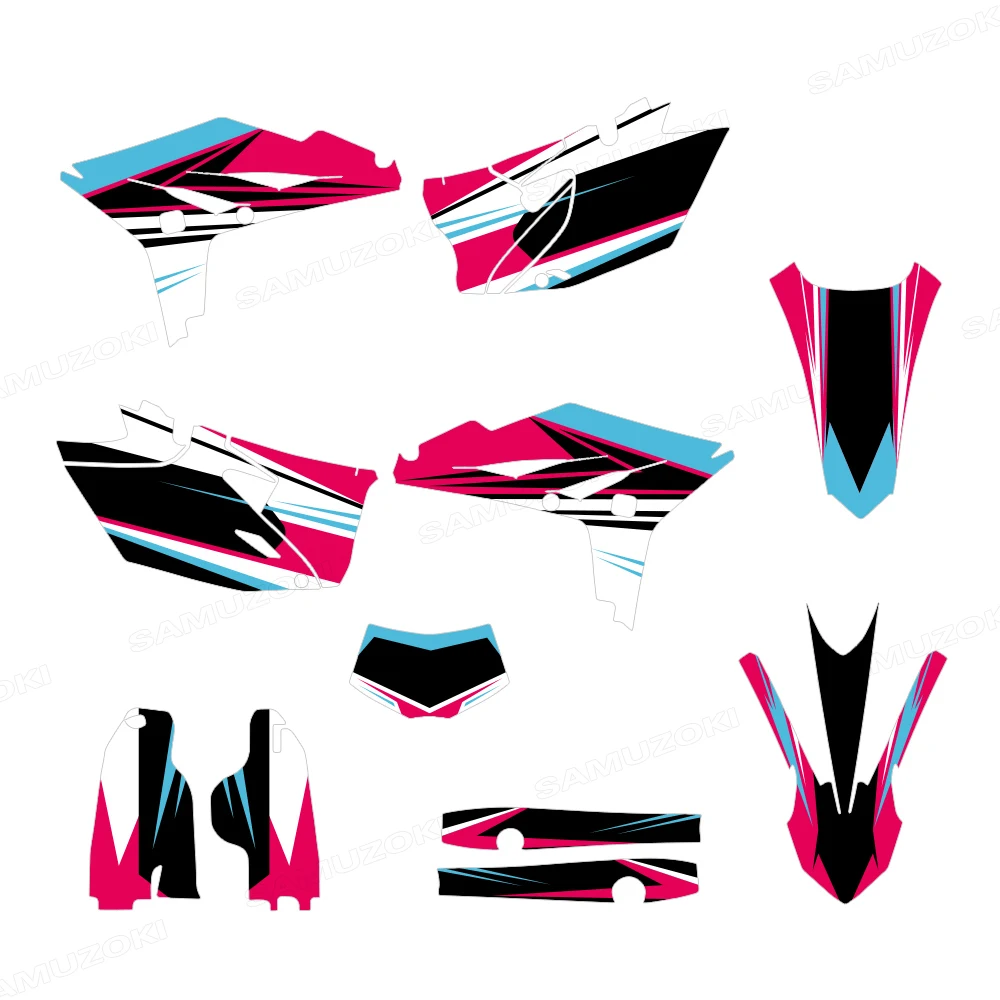 

For Yamaha WR450F WR 450 F 2012-2015 Graphics Decals Stickers Racing Cross