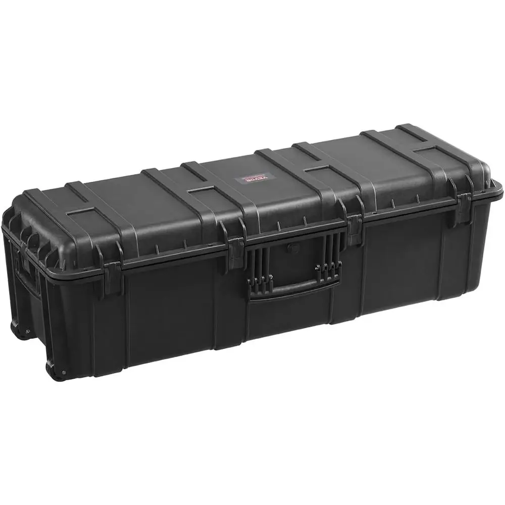 

Weatherproo Hard Case, Heavy Duty Protective Dry Box Case with Pre-Cut oam Retractable Pull Handles or Travel, Hunt, Military, T