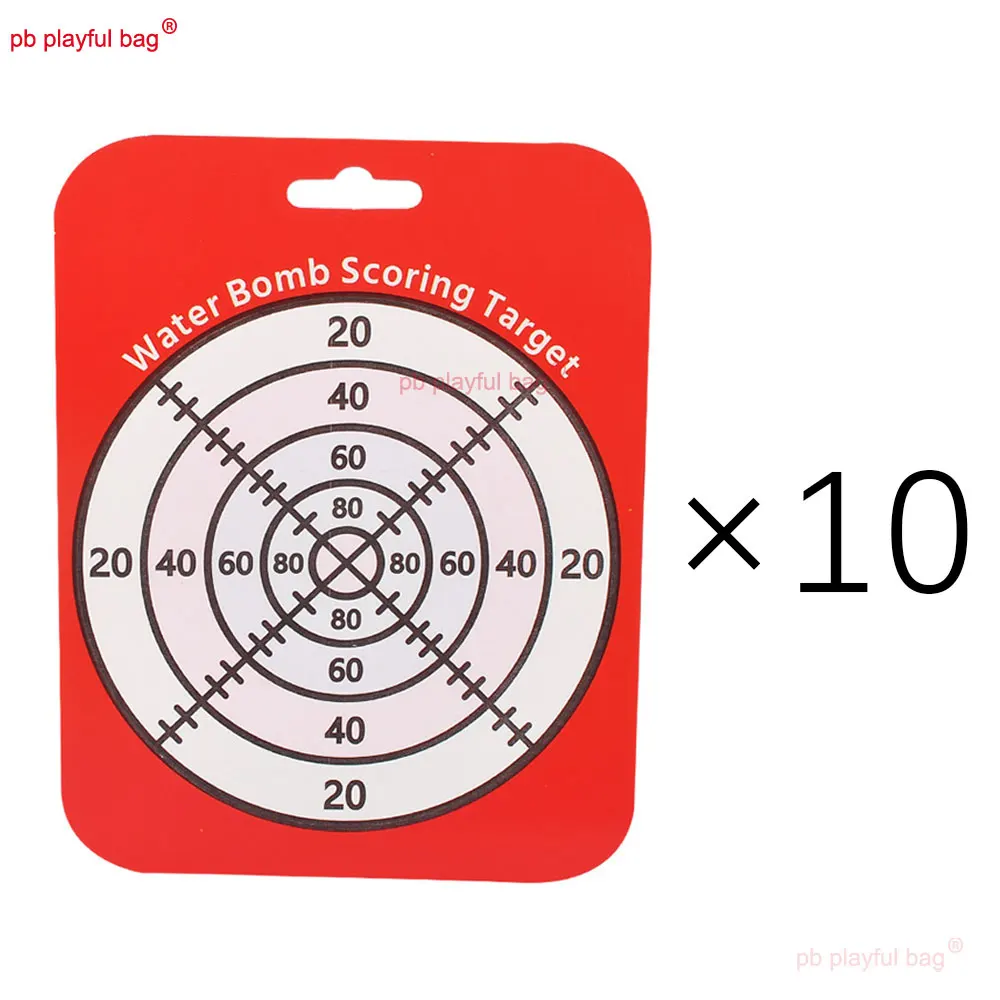 Sport all'aria aperta Palla gel Pistola giocattolo Allenamento Bersaglio Paperr CS Attrezzatura da gioco Accessori giocattolo Cambia colore Bersaglio punteggio QG771