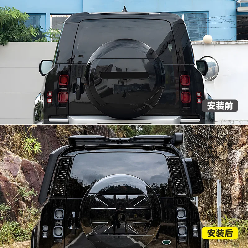 Led Tail Lamp Lights Rear Brake High Addtional Turn signal Reverse Light Taillight For Land Rover Defender L663 2020 2021 2022