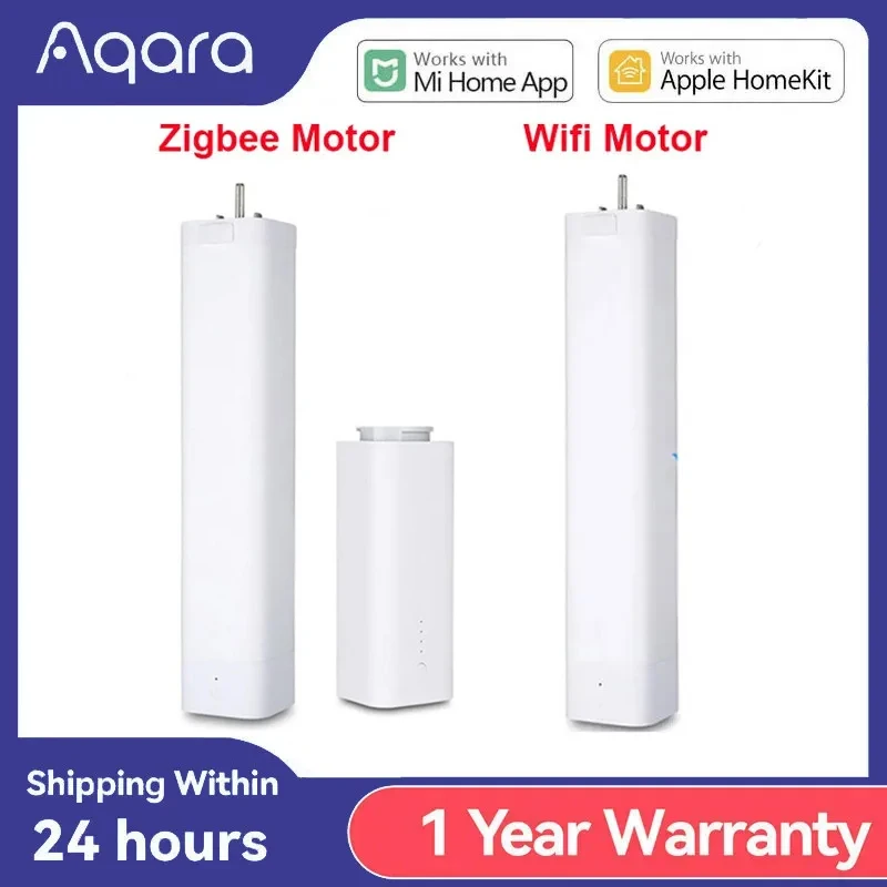 

Aqara Smart A1 B1 Curtain Motor Zigbee WIFI APP Control Wireless Timing Motorized Curtain Motor For Xiaomi MiHome HomeKit