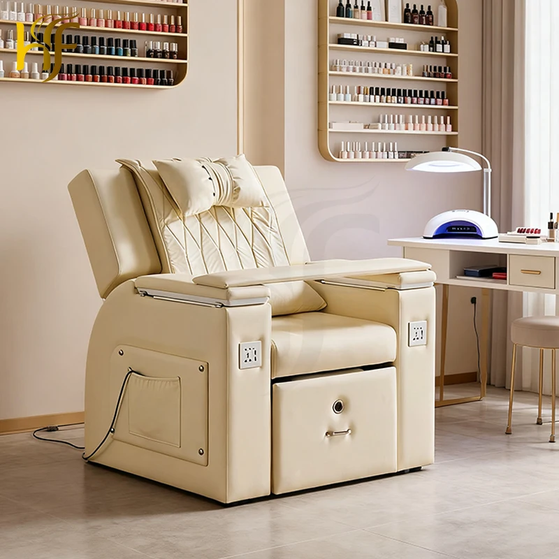 No Plumbing Foot Bath Chair Electric Massage Pedicure Chair Hand and Foot Care Eyelash Massage Manicure Pedicure Chair