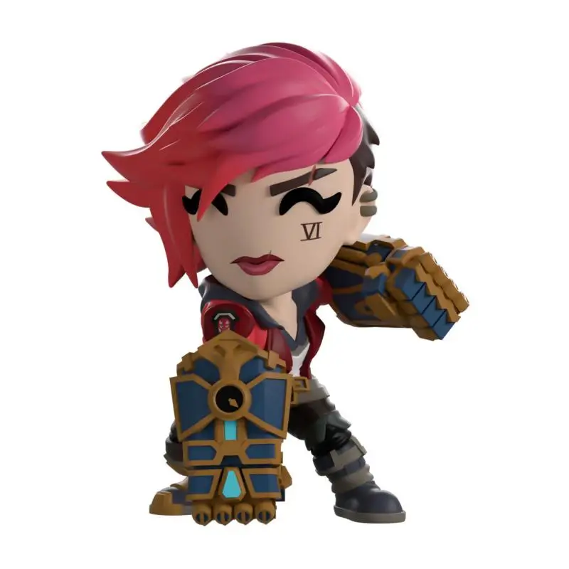 

9.652Cm Youtooz League of Legends Lol Arcane Vi Game Action Figure Collectible Model Ornaments Garage Kit Decorate Toys Gift