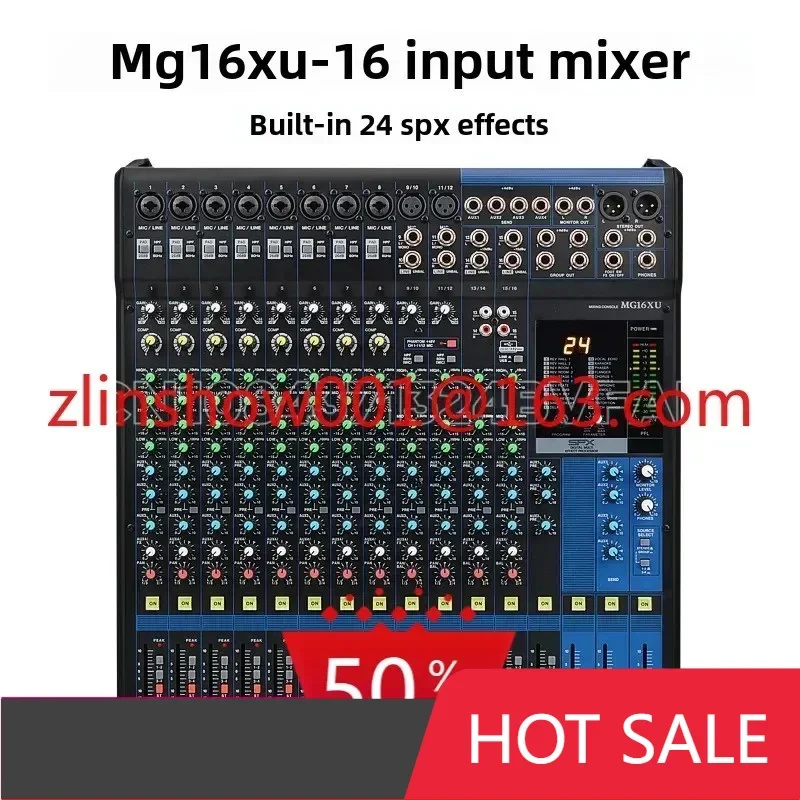 Factory priceMG Professional Mixer MG10XU/MG12XU/MG16XU Road Stage Wedding Performance Conference Phantom Effect Mixer