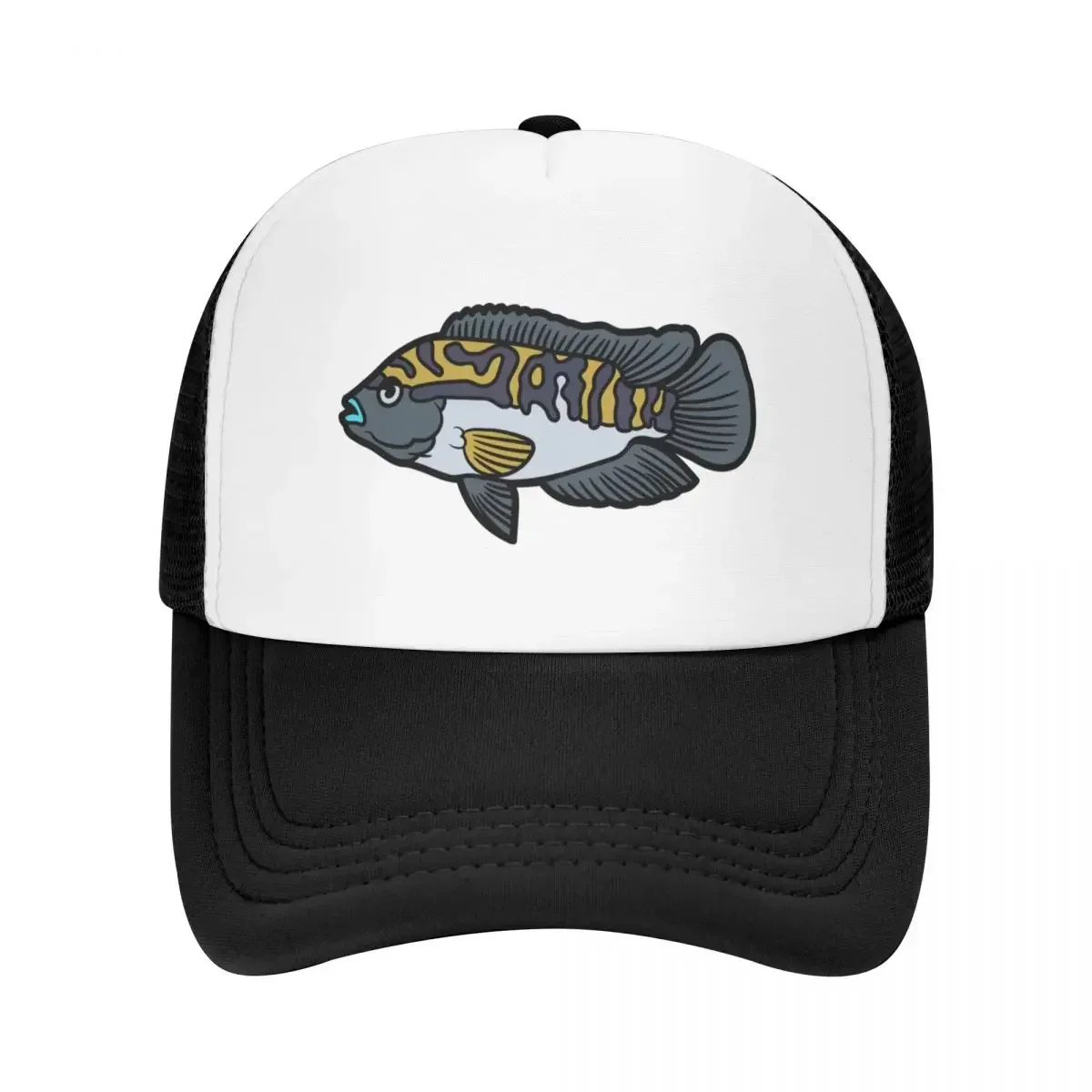 jack dempsey cichlid Baseball Cap Mountaineering Visor Sunhat Rugby Caps Male Women's