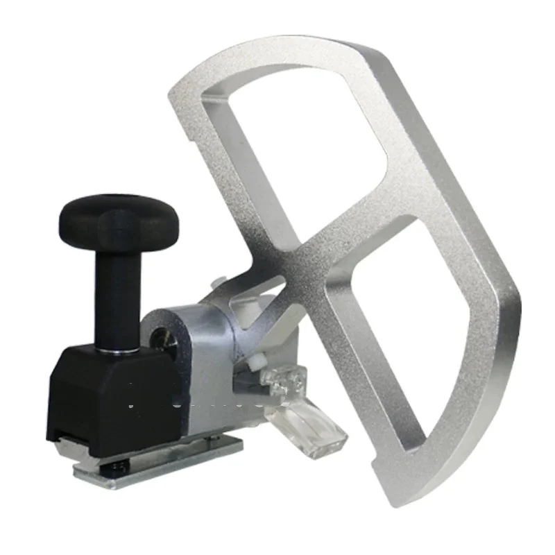 Woodworking Machine Parts Precision Sliding Table Saw Positioning Plate with Magnifying Glass, Suitable for Sliding Table Saws