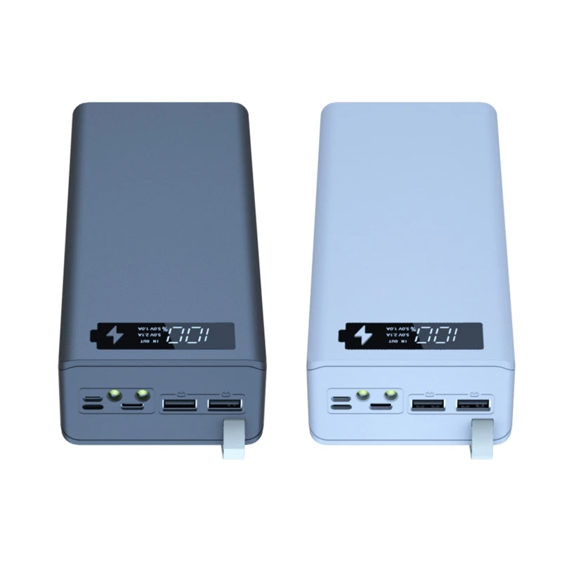 Hot Sale DIY Power Bank Case 18650 Batteries Power Box C16 Regular/PD/PDQI Version Power Bank Shell 16 Batteries Power Shell