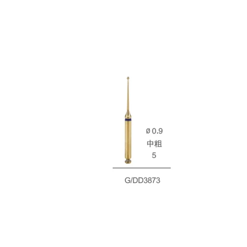 Kit de acesso para cavidade de polpa dentária fg5008d, ferramentas dentárias para preparação de polpa aberta para pulpotomia dentária