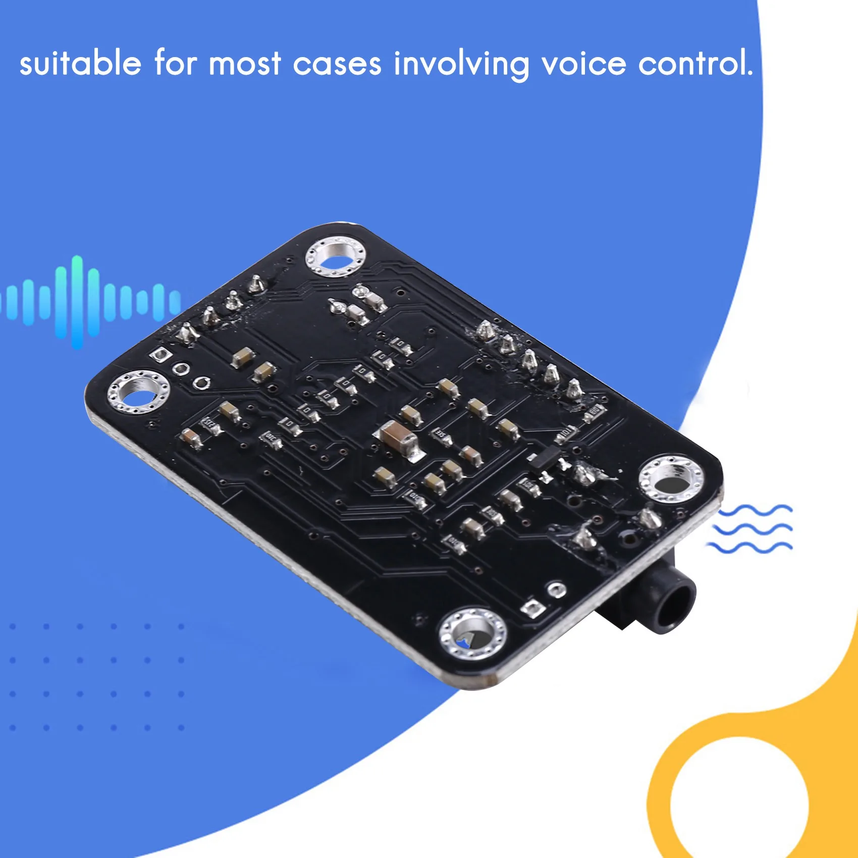 AP-Voice Recognition Module With Microphone Dupont Speech Recognition Voice Control Board For Arduino Compatible