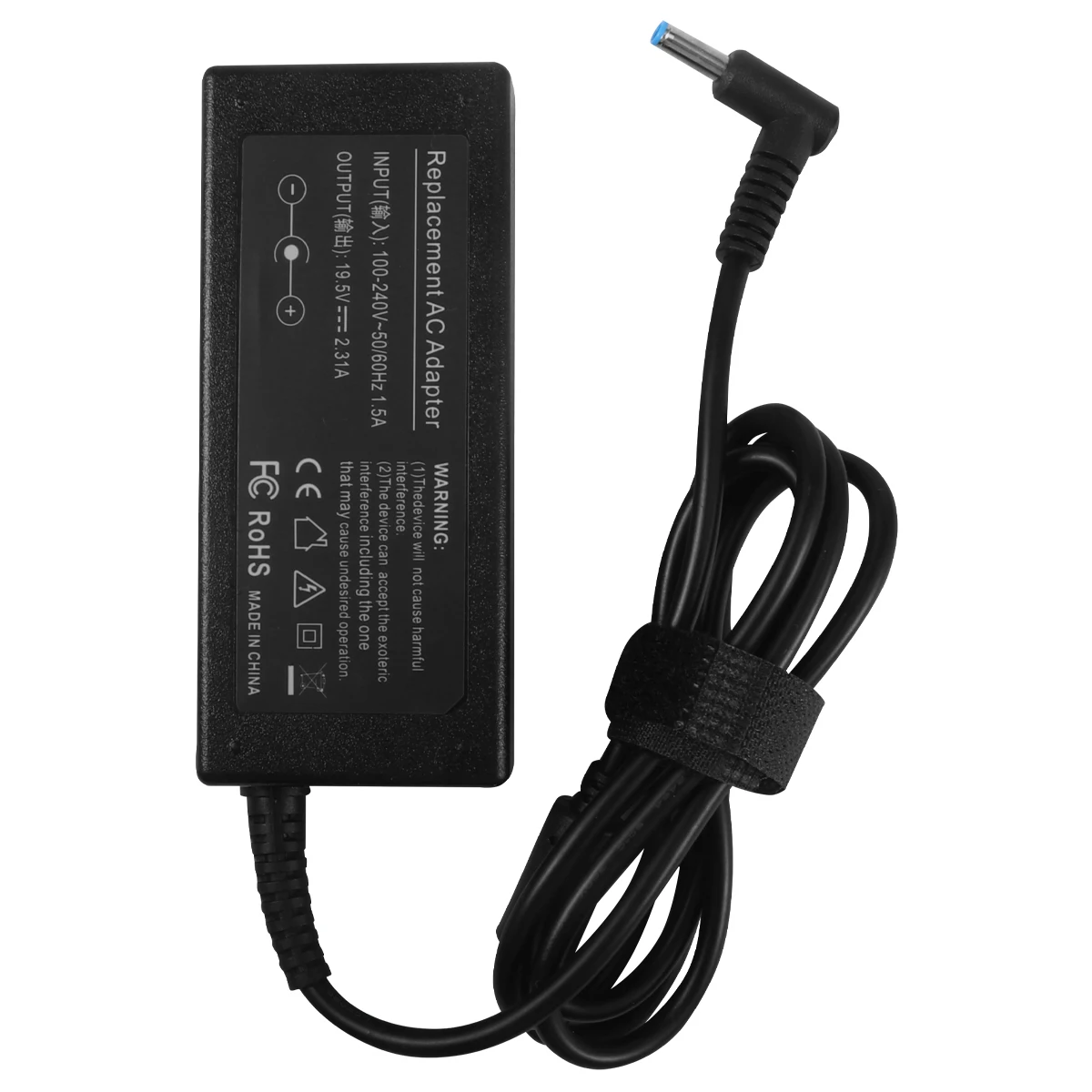

Portable Notebook Power Adapter Fast Charging Laptop Durable Material Overcharge Protection Safe Use Computer