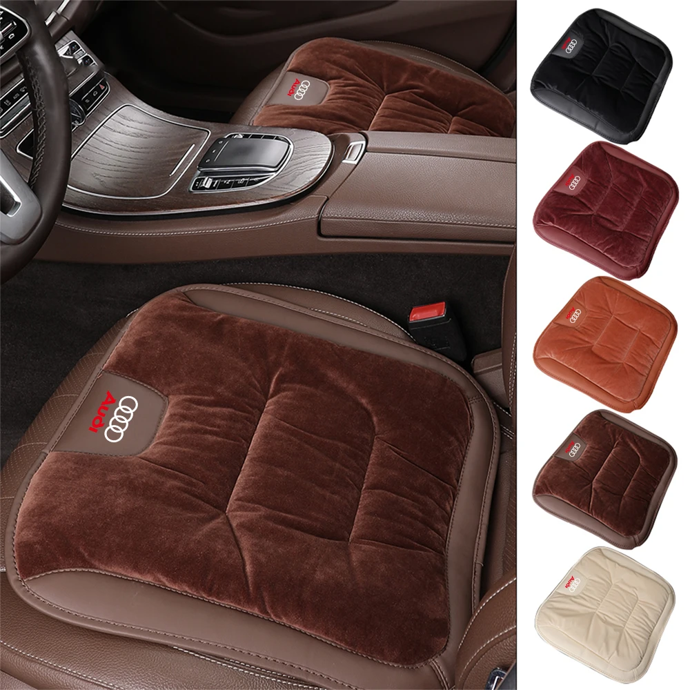 

Car Flannel Seat Pad Front Rear Seats Cushion Winter Warm Mat For Audi Audi A4 A3 A5 A6 A1 A7 A8 Q2 Q3 Q5 Q7 Q8 RS S Line