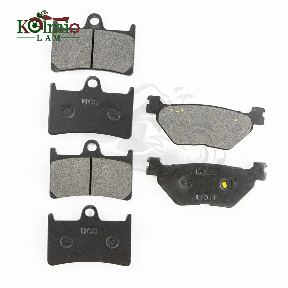 Fit for YAMAHA TDM900 Non ABS FJR1300 Motorcycle Front Rear Brake Pad XTZ1200 XT1200Z Super Tenere ABS FJR 1300