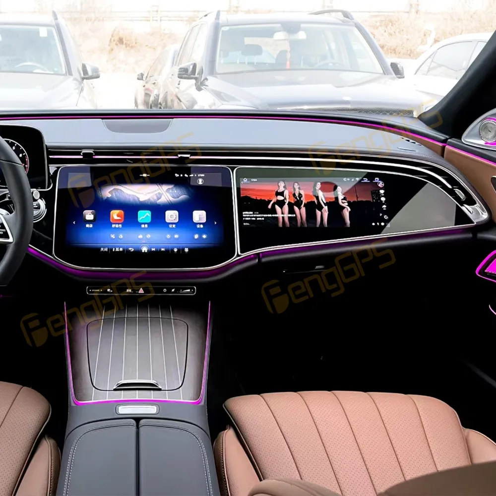 

Для Mercedes-Benz E-класса 2024-2026: Автомагнитола Android, мультимедийный видеоплеер, беспроводной Carplay, автомагнитола, стереосистема, GPS-навигация, головное устройство