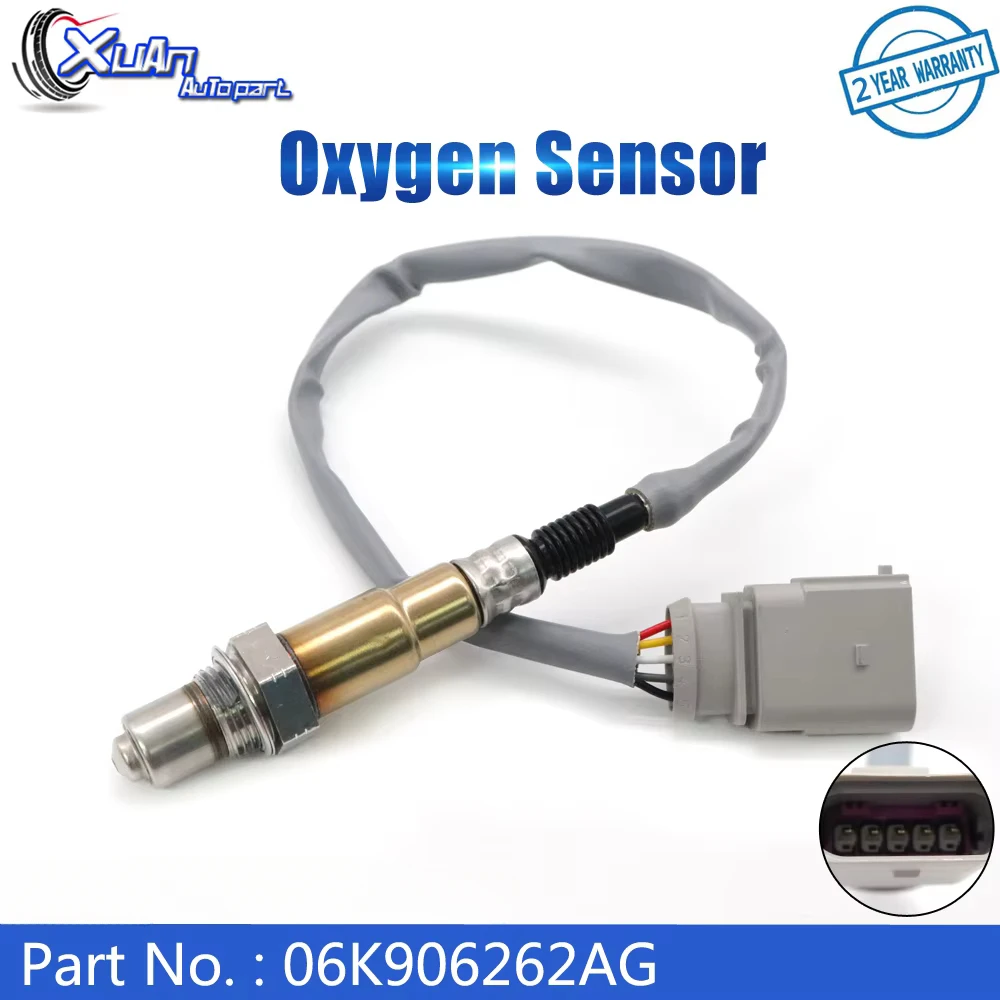 

Датчик соотношения воздуха и топлива XUAN 06K 906262 AG для Audi A4 A5 A6 Q5 2,0 TFSI для Volkswagen Beetle Lambda O2 Датчик кислорода вверх по течению