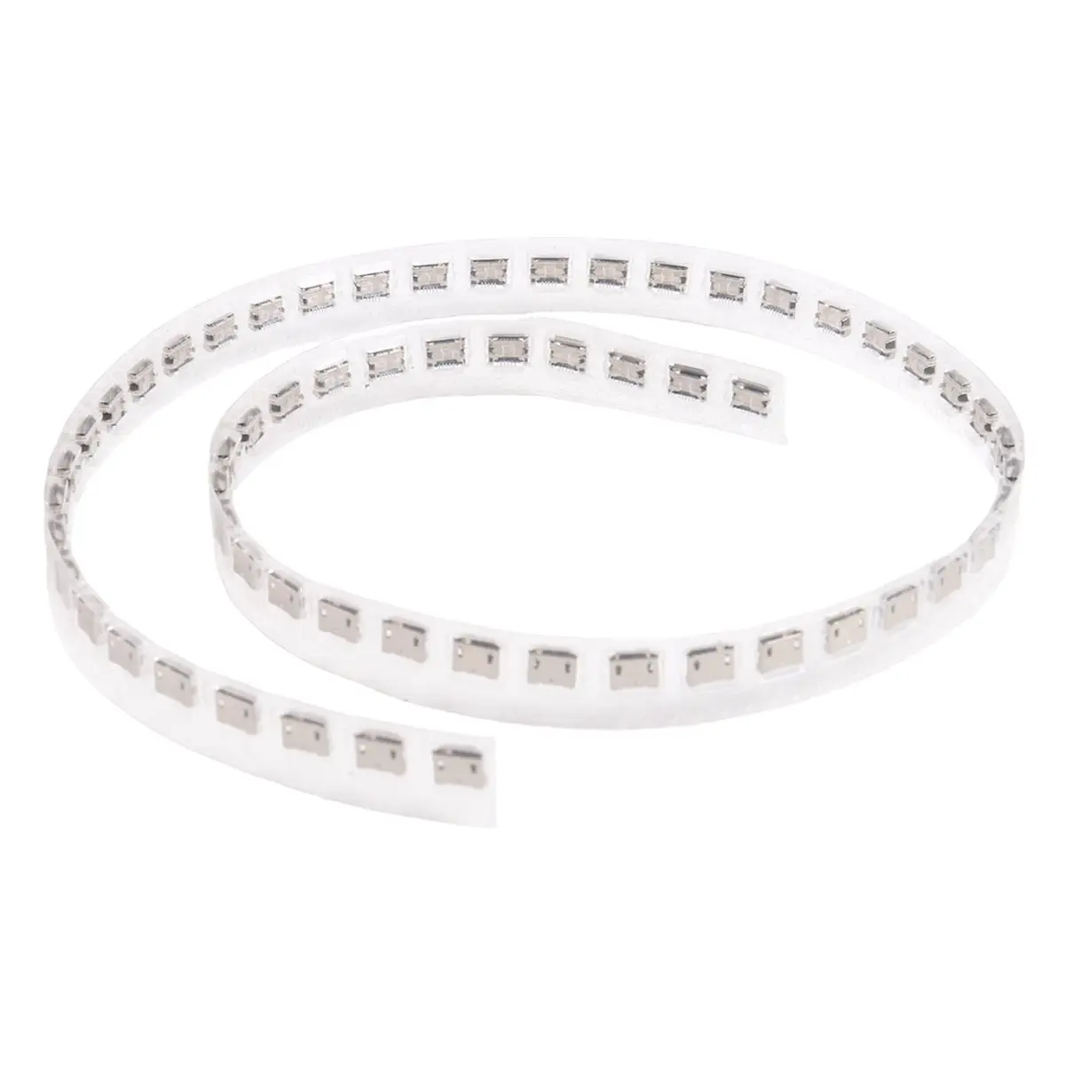 A99X 60Pcs Micro-USB Type B Female 5 Pin SMT Placement SMD DIP Socket Connector