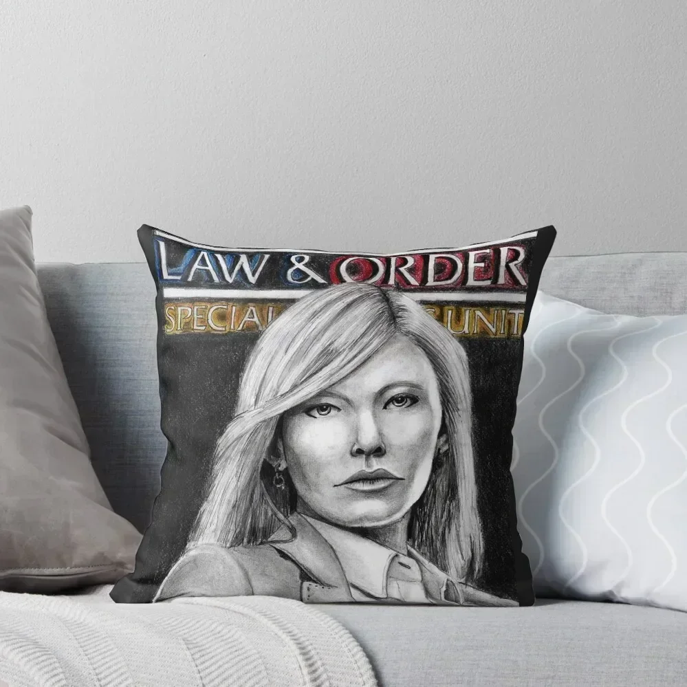 

Amanda Rollins Law and Order SVU Throw Pillow bed pillows anime girl Luxury Cushion Cover pillow