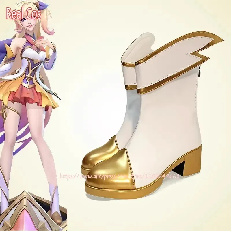 

RealCos LOL Seraphine Cosplay Shoes Custom Made Boots Halloween Custom Made
