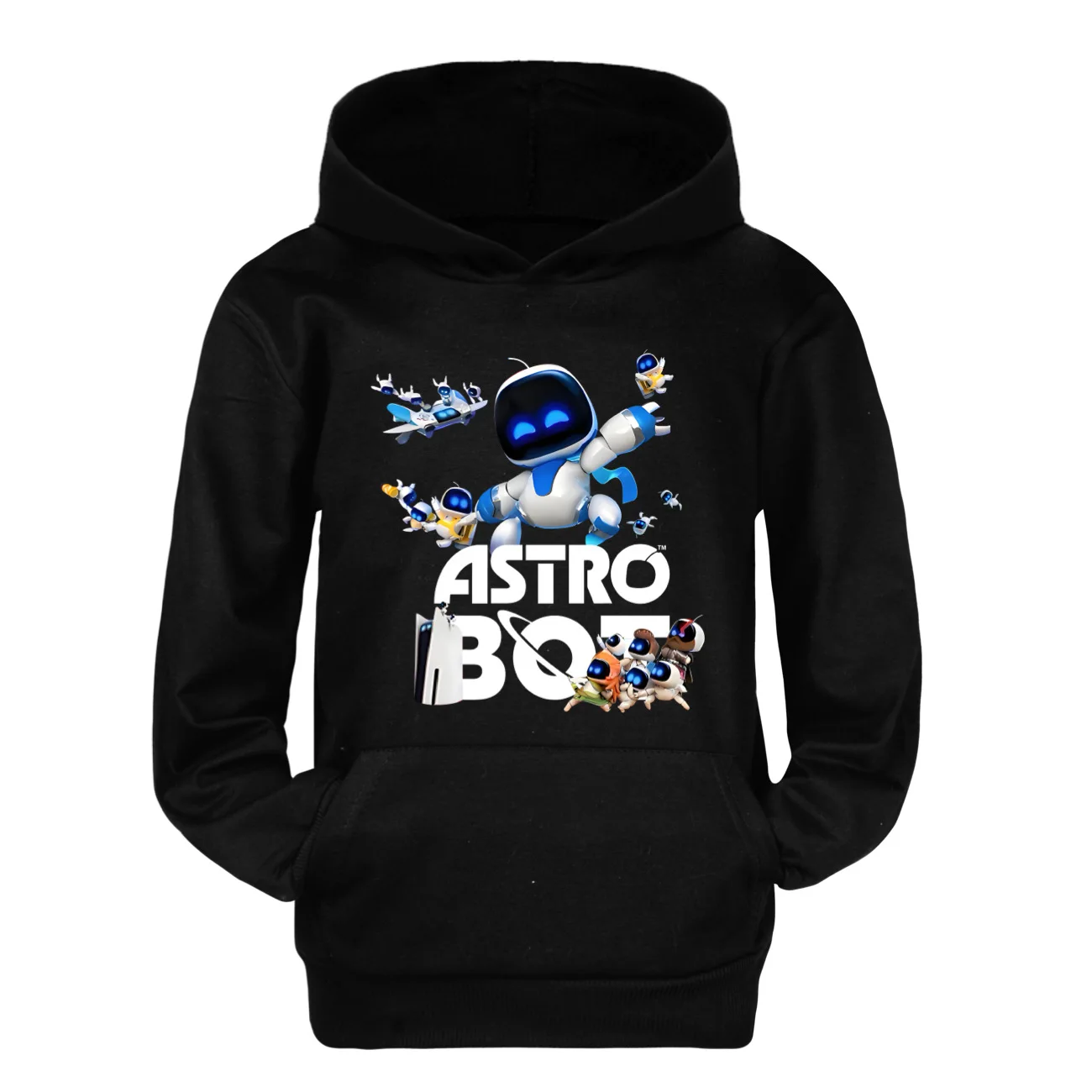 Cute Astro Bot Hoodie Kids Game ASTROBOT Print Sweatshirt Boys/Girls Casual Streetwear Children Coats Clothing Fashion Hoodies