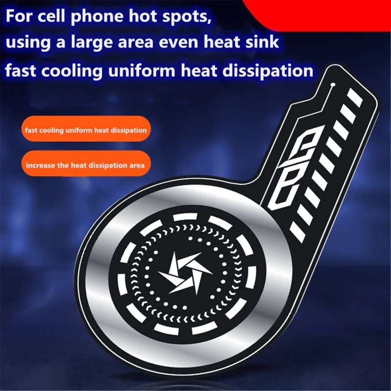 Hot Cell Phone Heat Sink Cooling Area Increase Board Mobile Phone Cooler Cooling 95AF